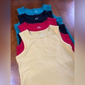 Boys Tank Top Bundle | Size 6/7 | 4-Pack | Multi-Colored
